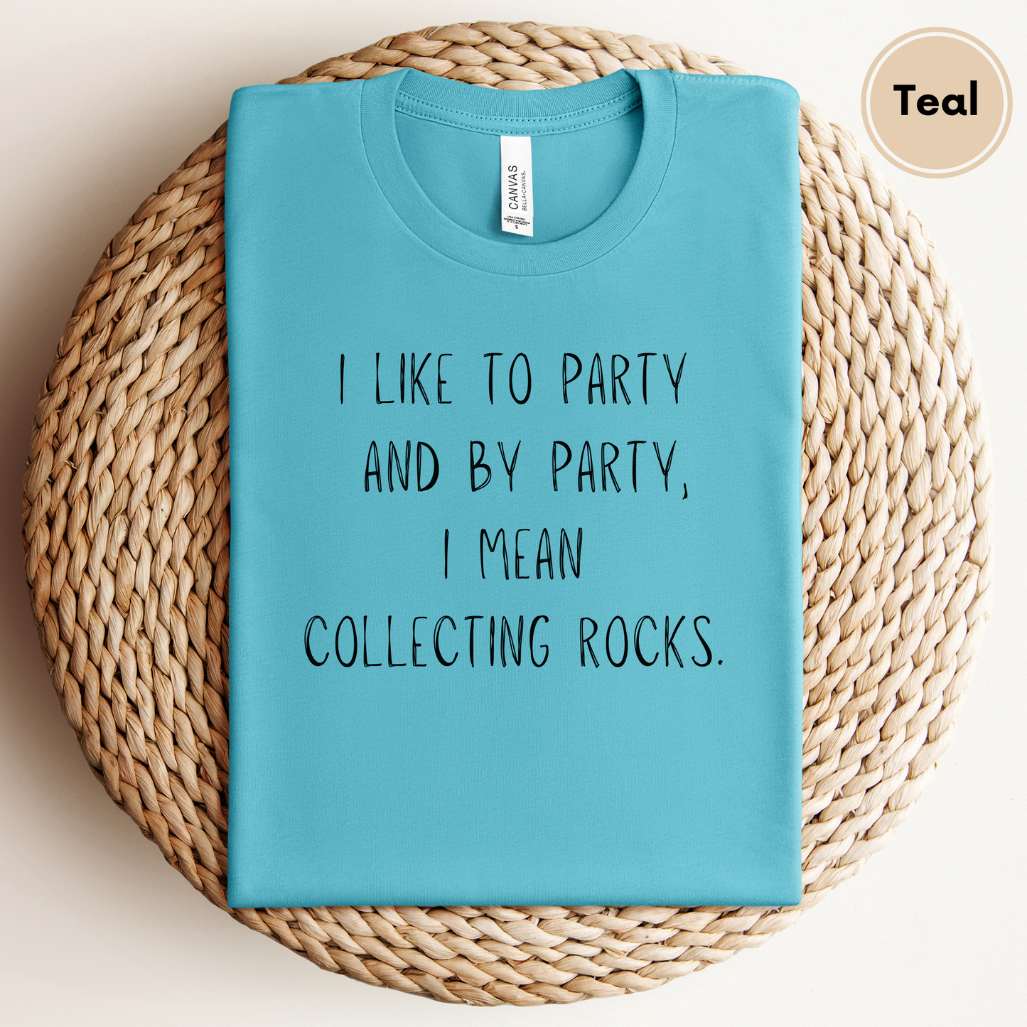 Rock Collecting I Like To Party Unisex Shirt Rock tshirt