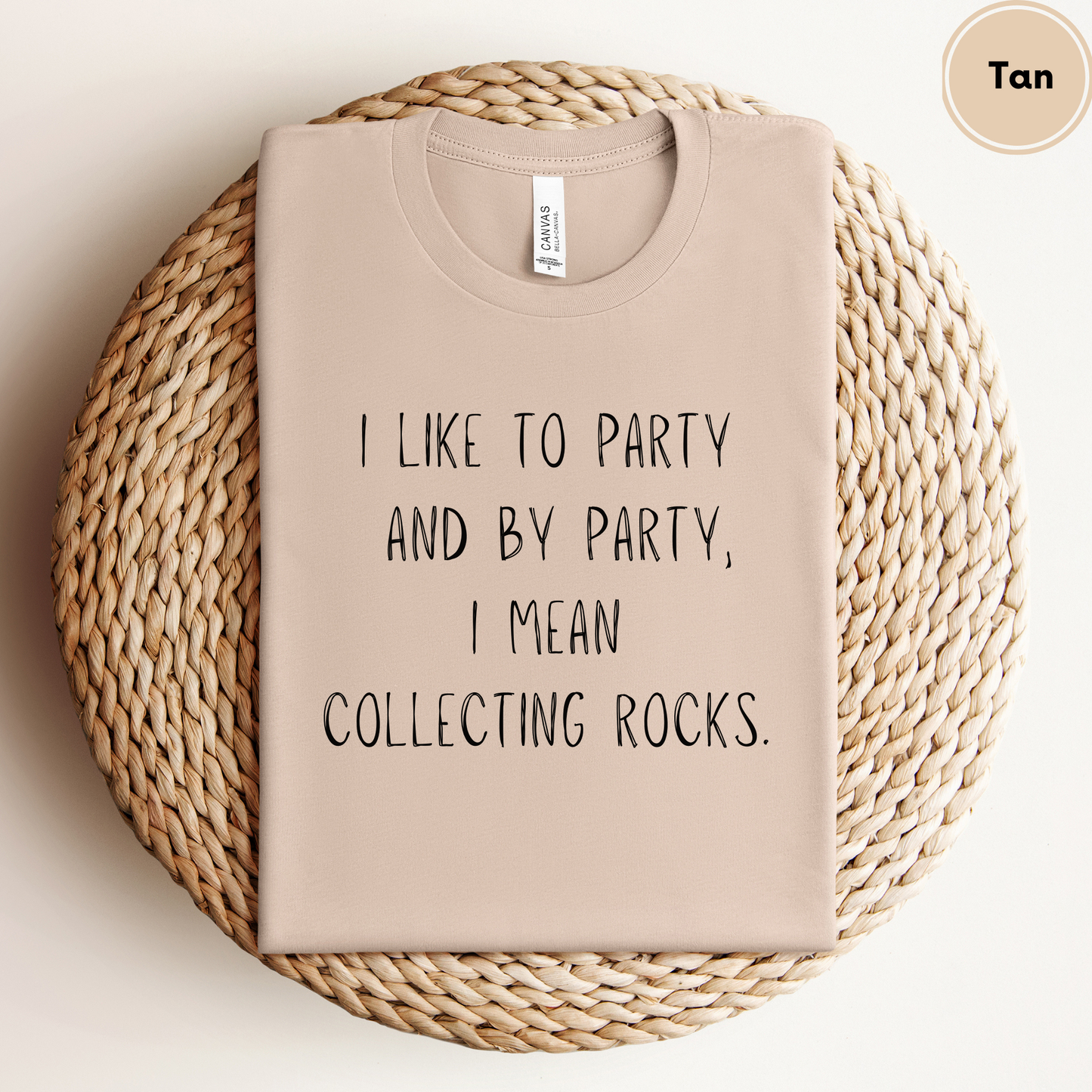 Rock Collecting I Like To Party Unisex Shirt Rock tshirt