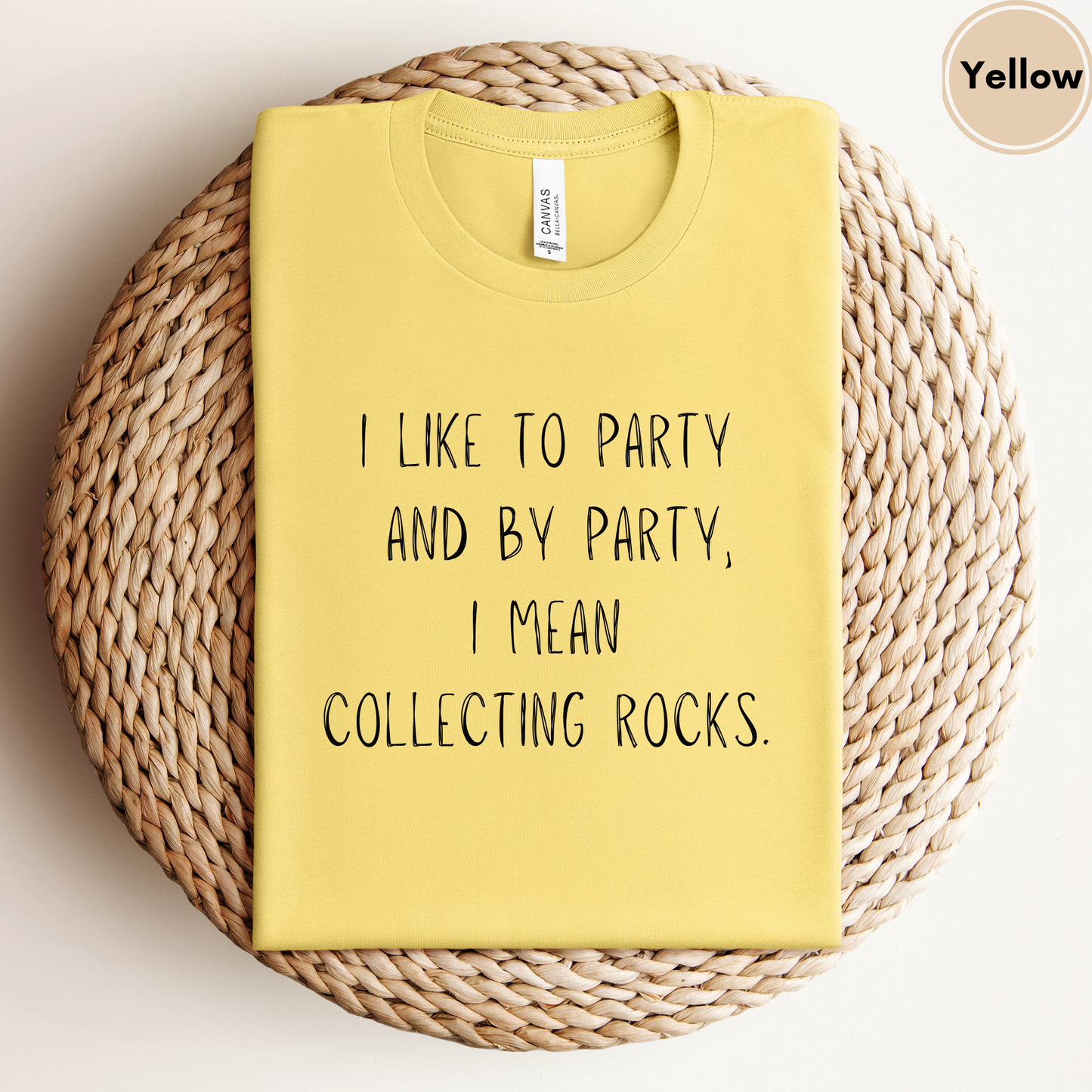 Rock Collecting I Like To Party Unisex Shirt Rock tshirt