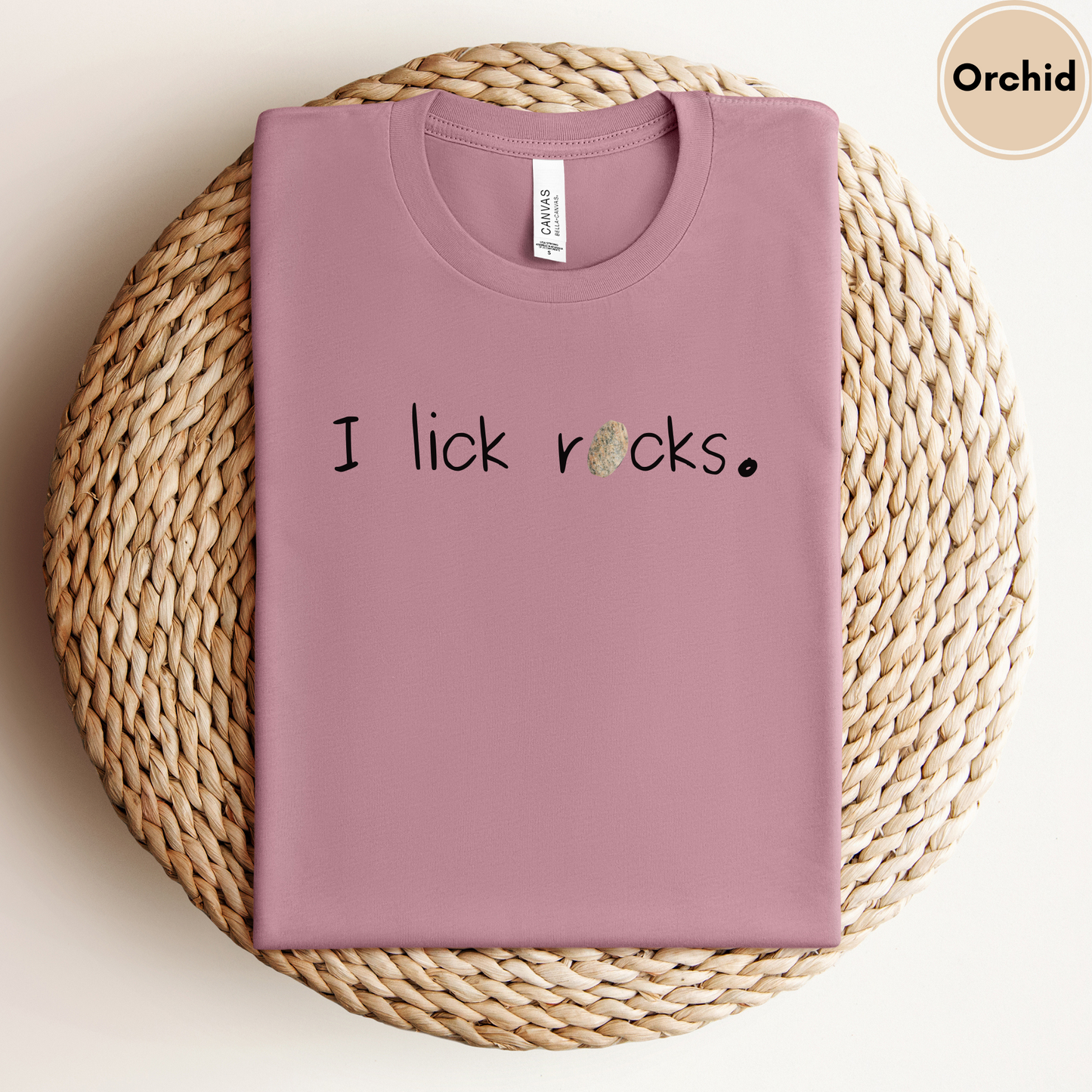 I Lick Rocks Unisex Tee