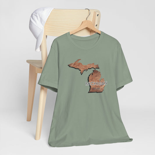 Michigan Woodland Design Unisex Tshirt