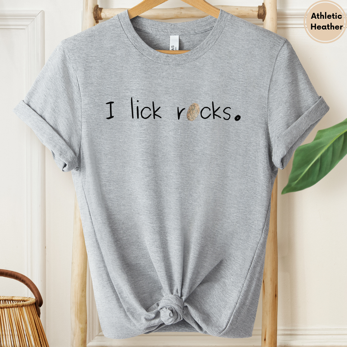 I Lick Rocks Unisex Tee