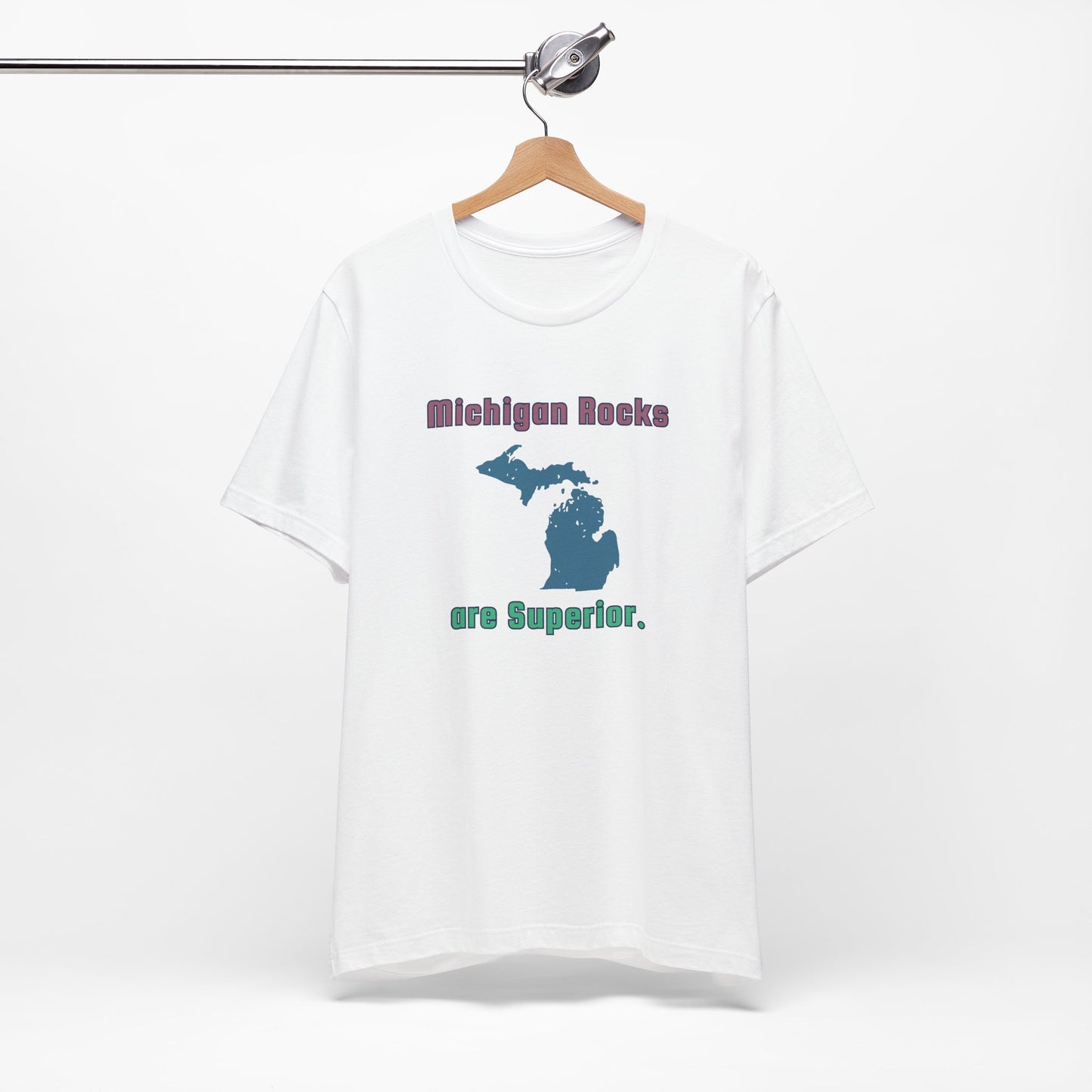 Michigan Rocks Superior Lake Unisex Shirt