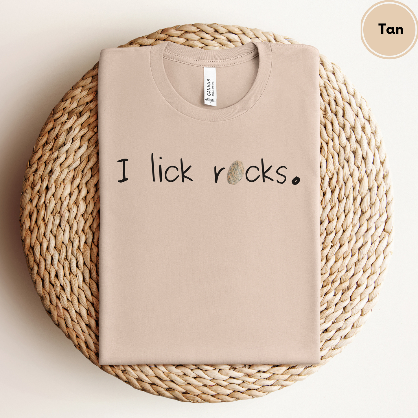 I Lick Rocks Unisex Tee