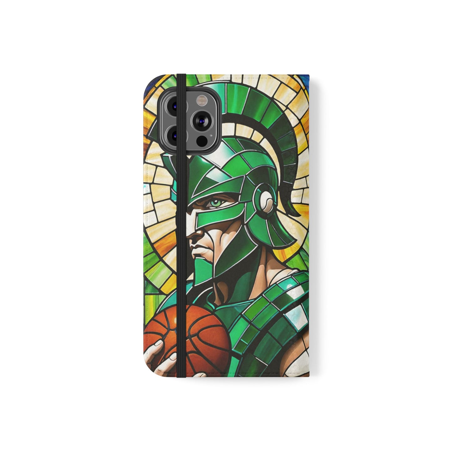 Spartan Basketball Flip Cases for Iphones and Samsung Galaxy Phones