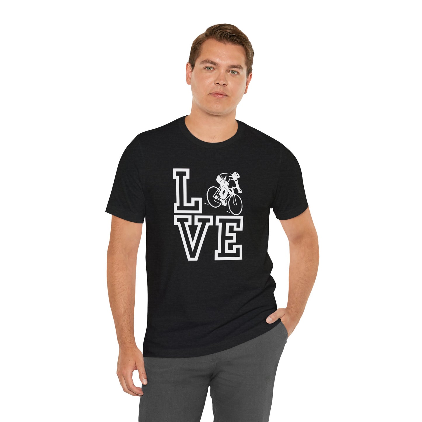 Love Road Cycling Road Biking tshirt