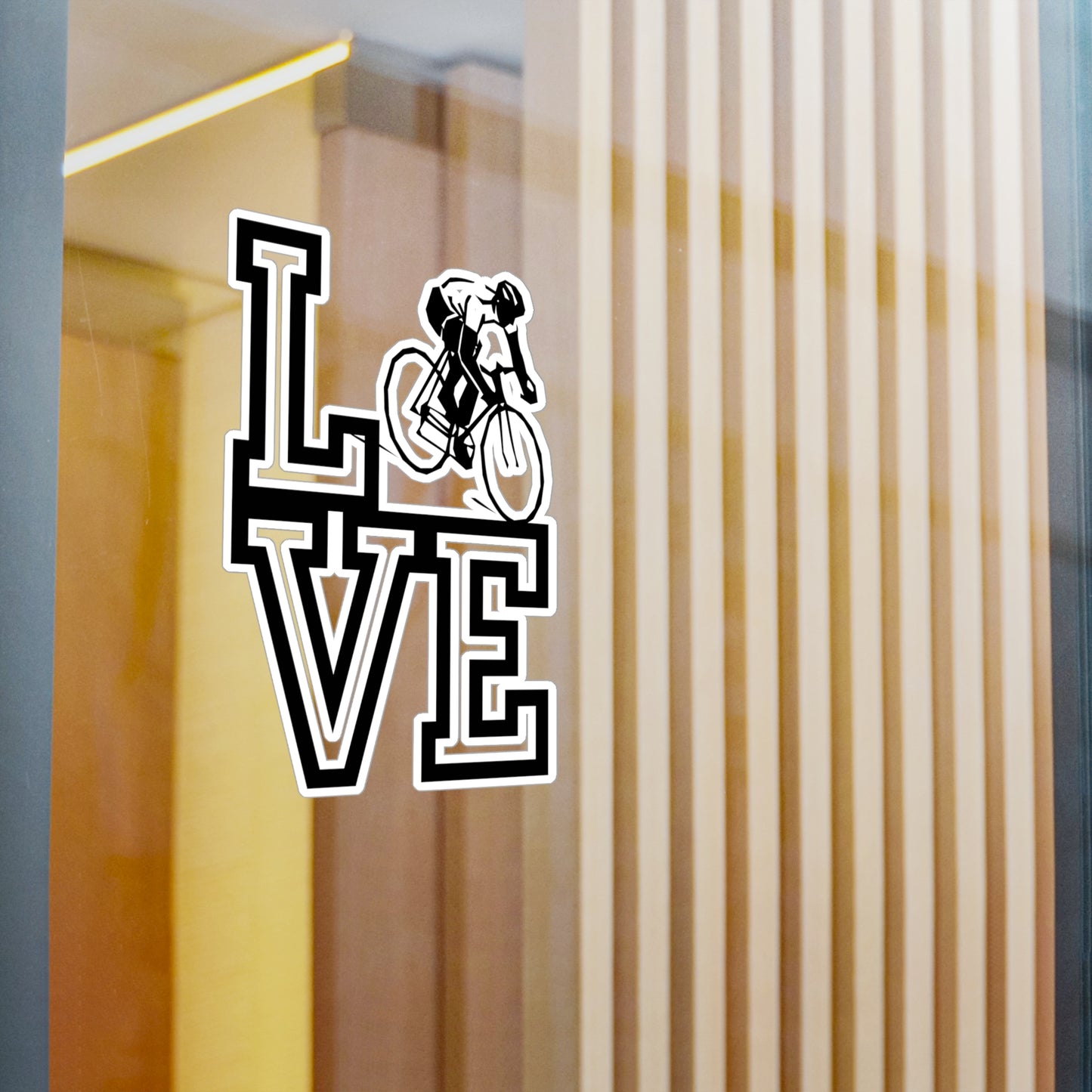 Road Cycling Biking Decal Multiple Sizes for Indoors and Outdoors