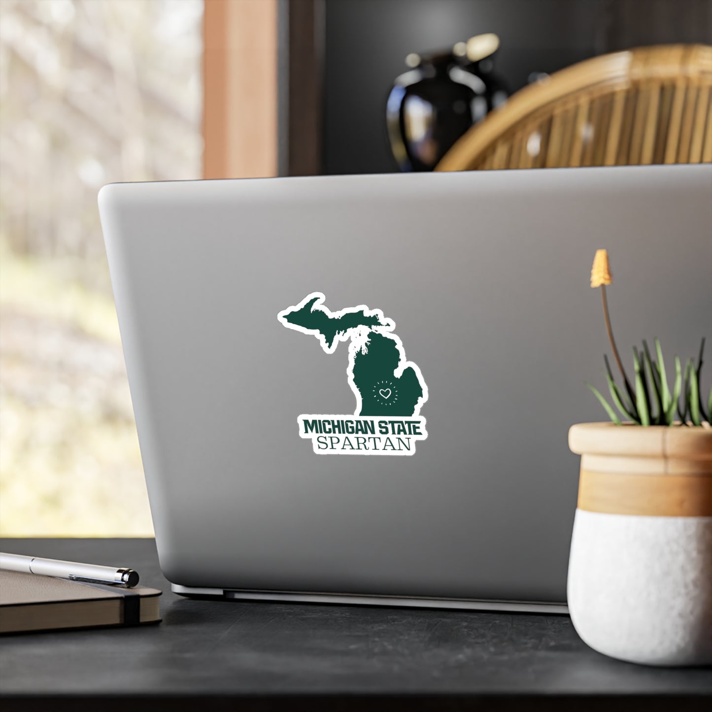 MSU Vinyl Decal Multiple Sizes Decal for Indoors and Outdoors