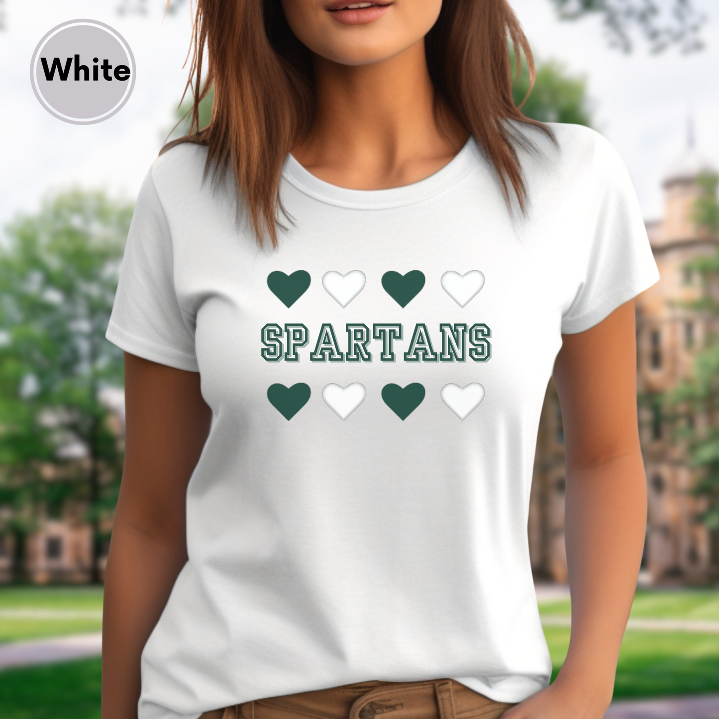 Spartan Heart Short Sleeve Tee