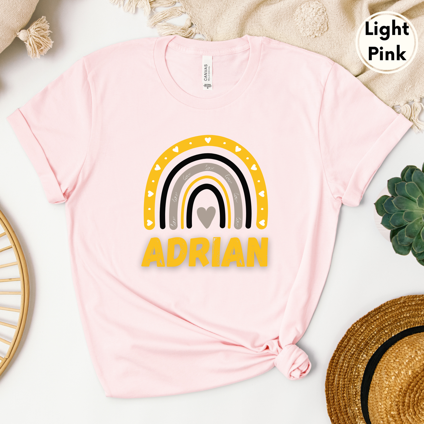 Adrian College Rainbow Tshirt