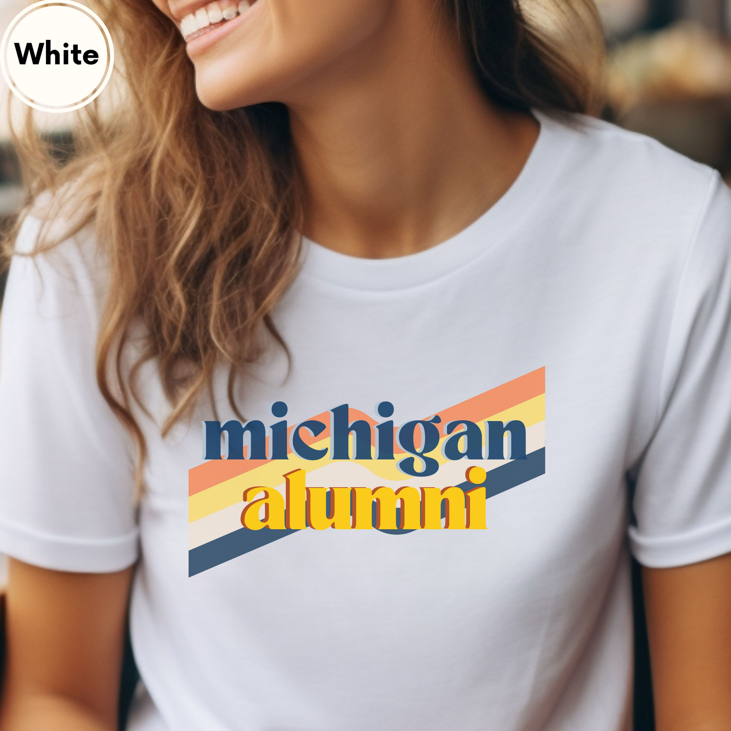 Michigan Alumni Vintage Tshirt