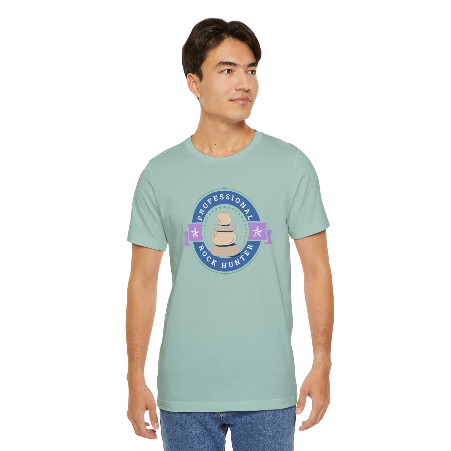 Professional Rock Hunter Purple and Blue Unisex Shirt