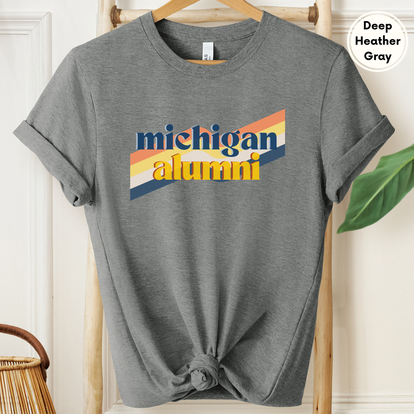 Michigan Alumni Vintage Tshirt