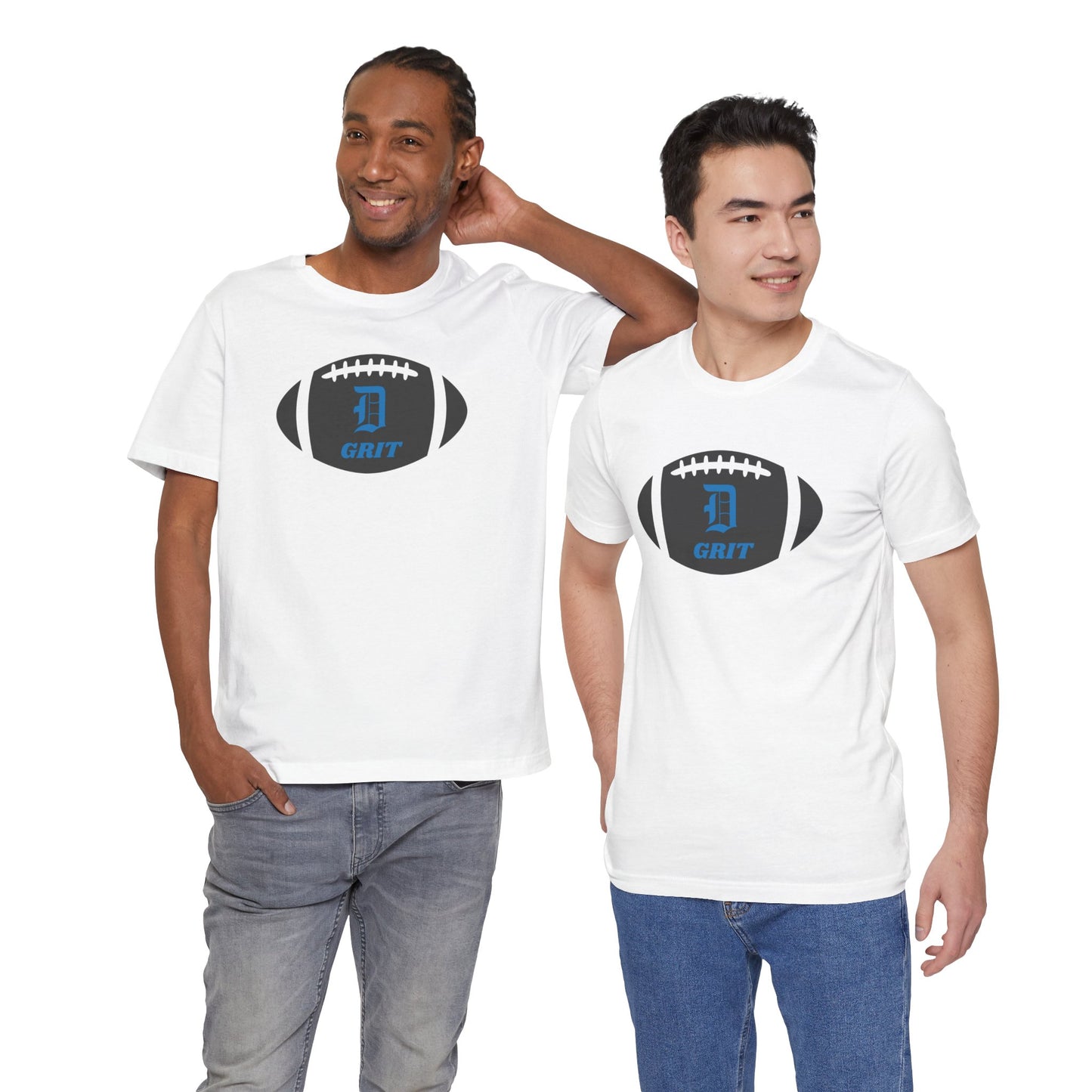 Detroit Football Unisex Jersey Short Sleeve Tee