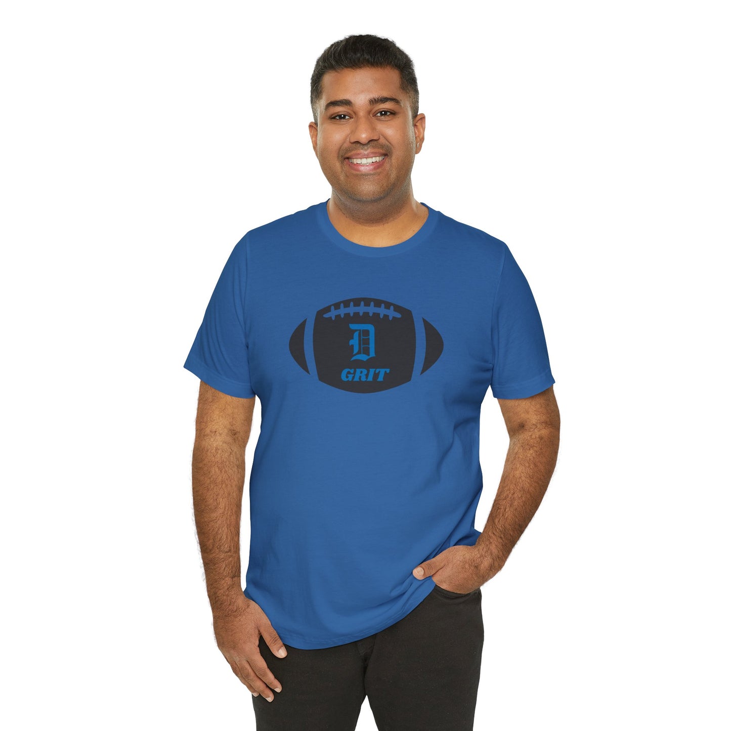 Detroit Football Unisex Jersey Short Sleeve Tee