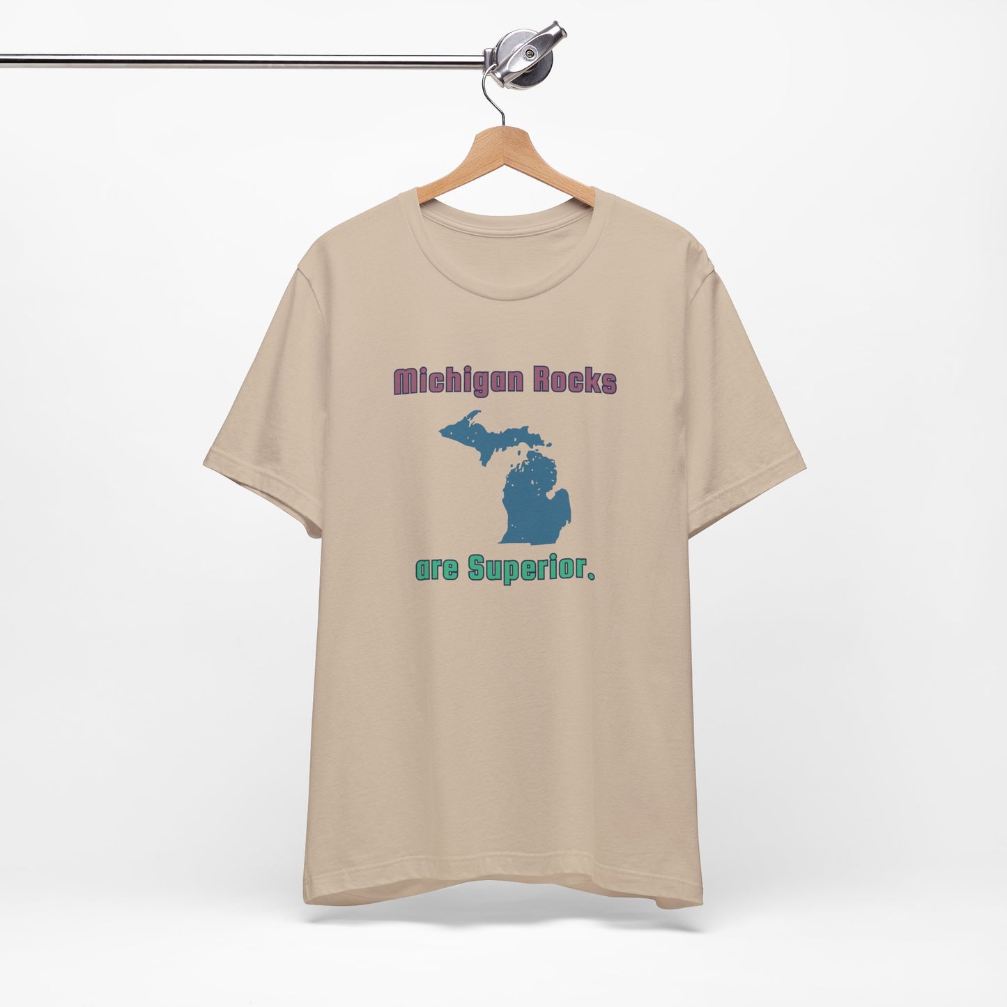 Michigan Rocks Superior Lake Unisex Shirt