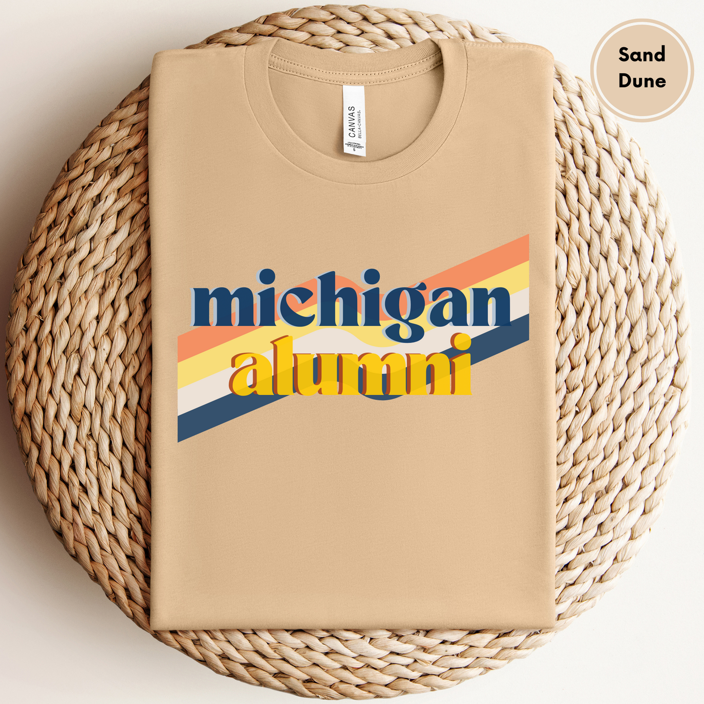 Michigan Alumni Vintage Tshirt