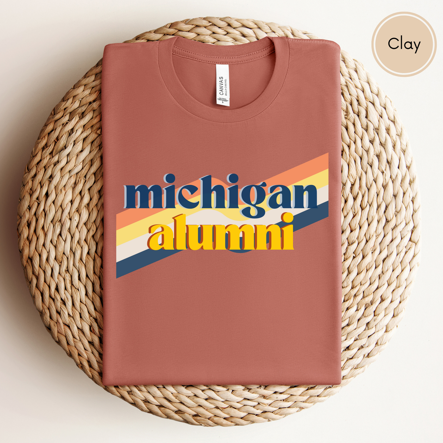 Michigan Alumni Vintage Tshirt