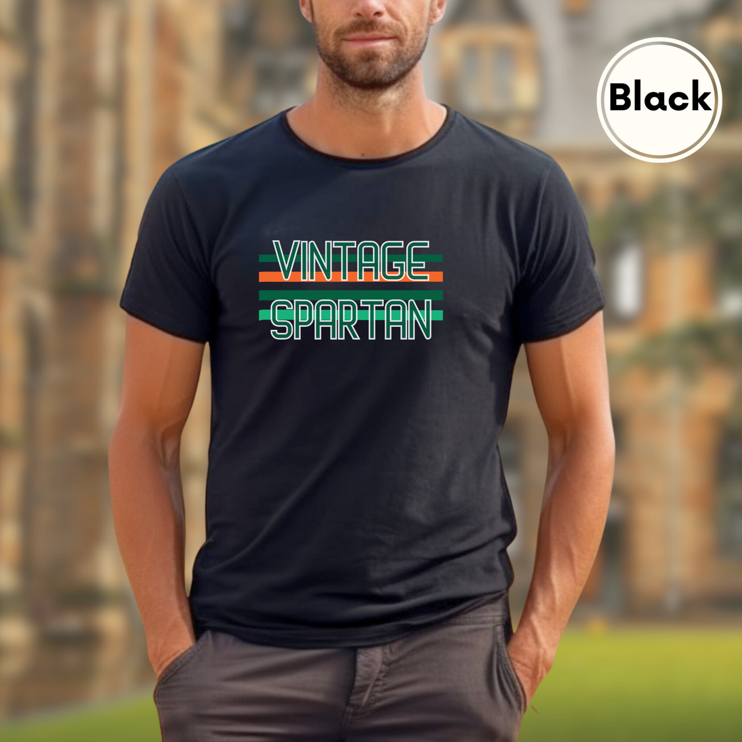 Spartan Vintage Short Sleeve Tshirt