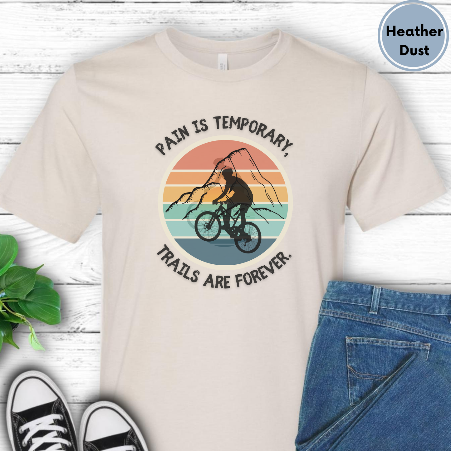 Michigan Trails are Forever Mountain Biking Unisex  tshirt