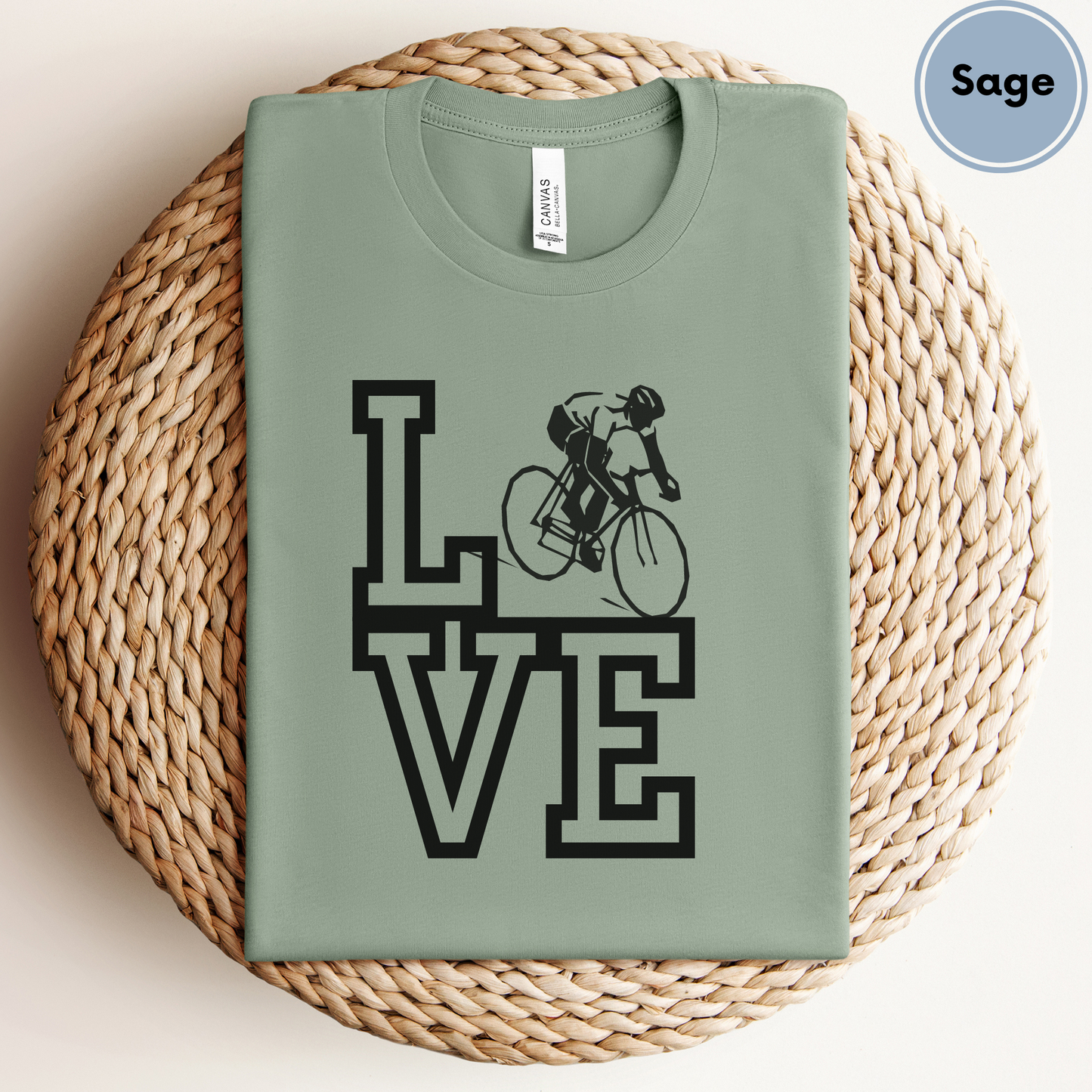 Love Road Cycling Road Biking tshirt