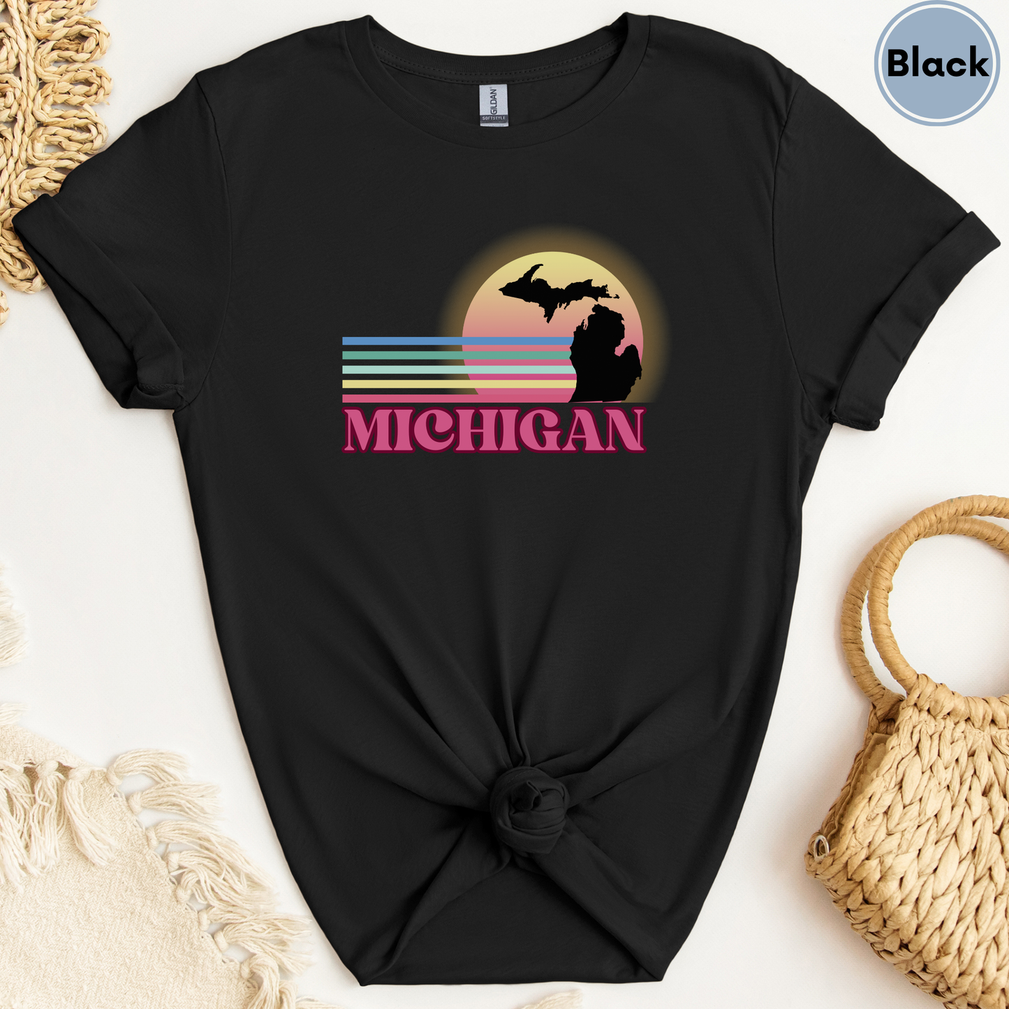 Michigan Sunset Tshirt