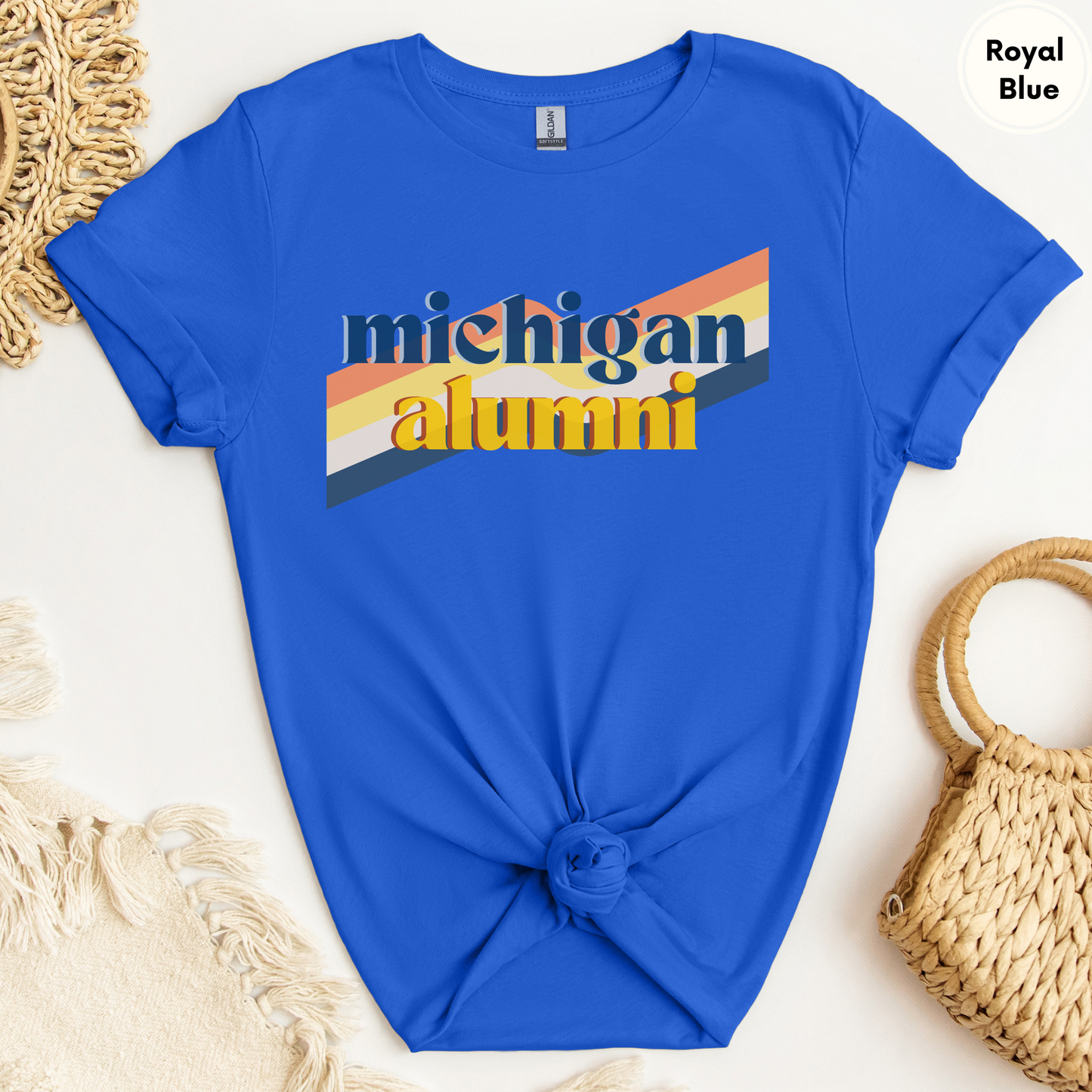 Michigan Alumni Vintage Tshirt