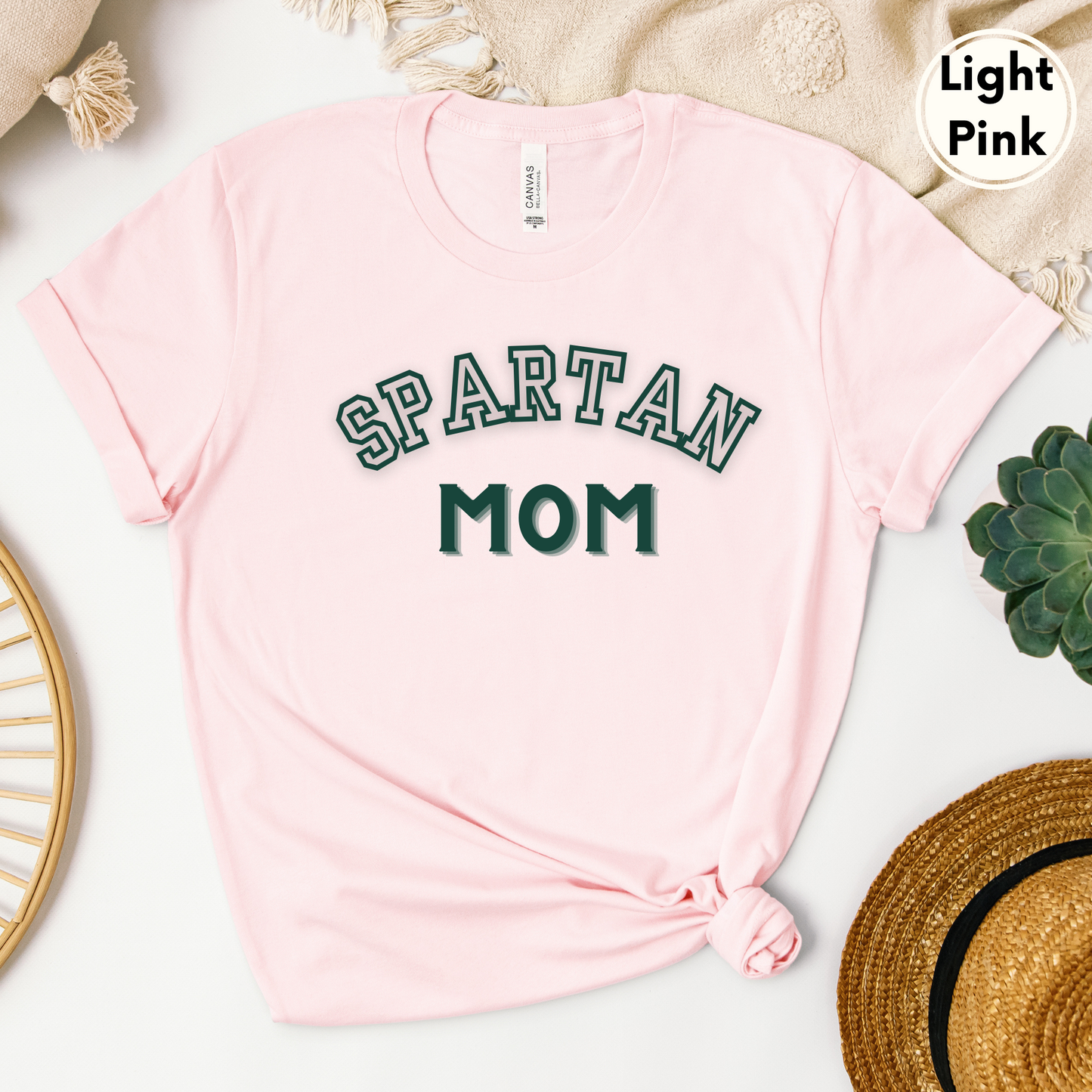 Spartan Mom Short Sleeve Tee Michigan