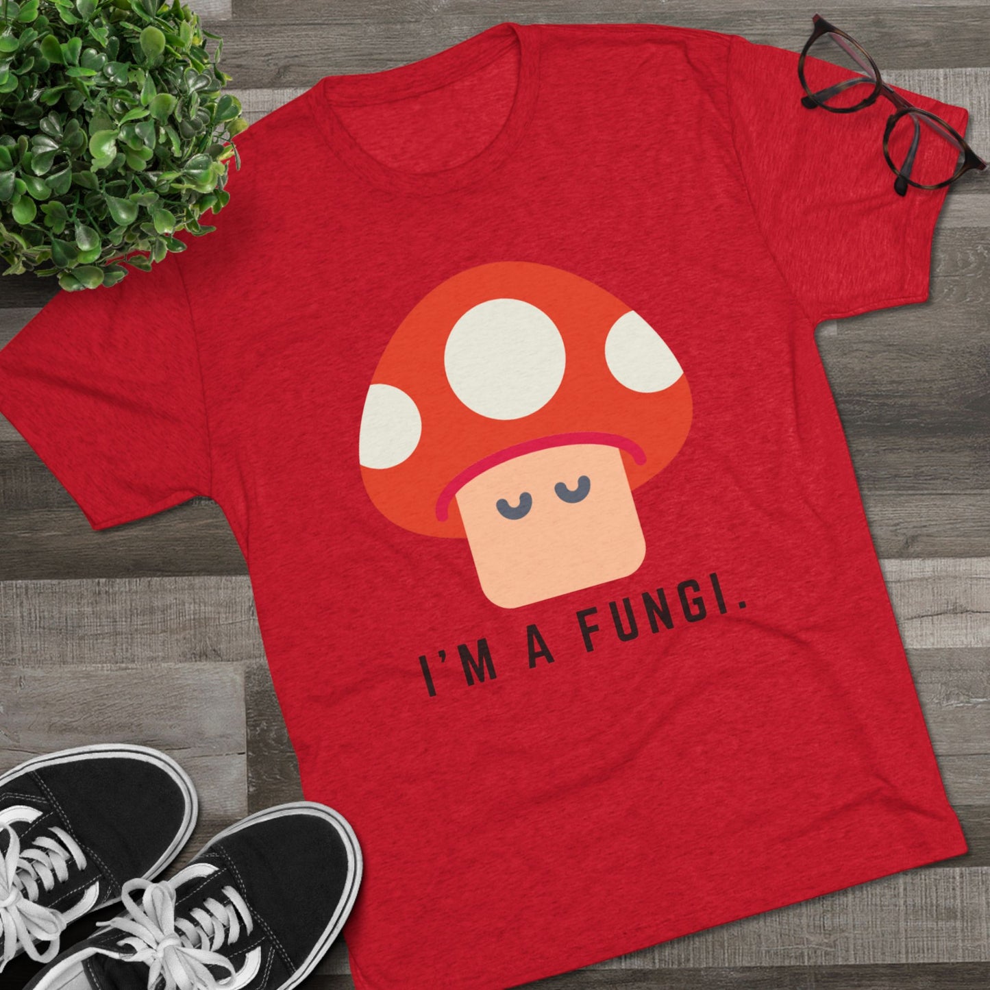 I'm a Fungi Unisex Tri-Blend Crew Tee