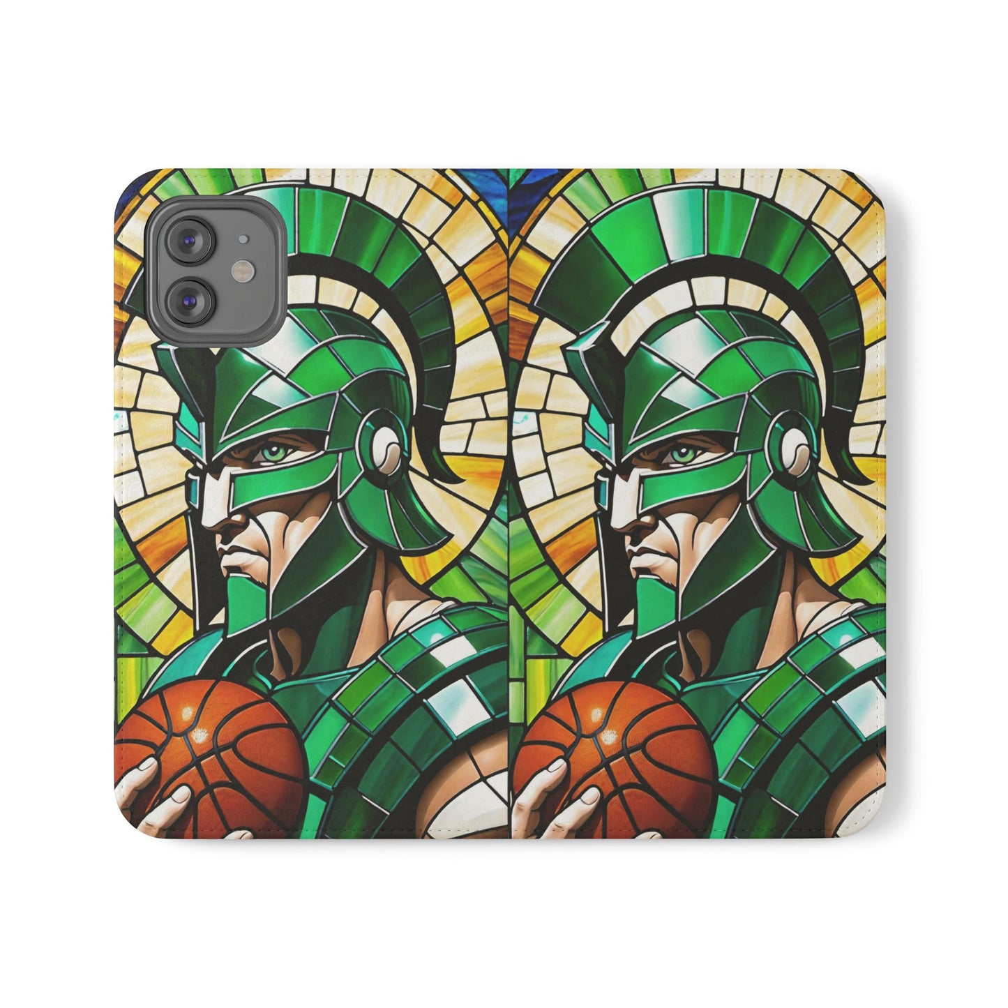 Spartan Basketball Flip Cases for Iphones and Samsung Galaxy Phones