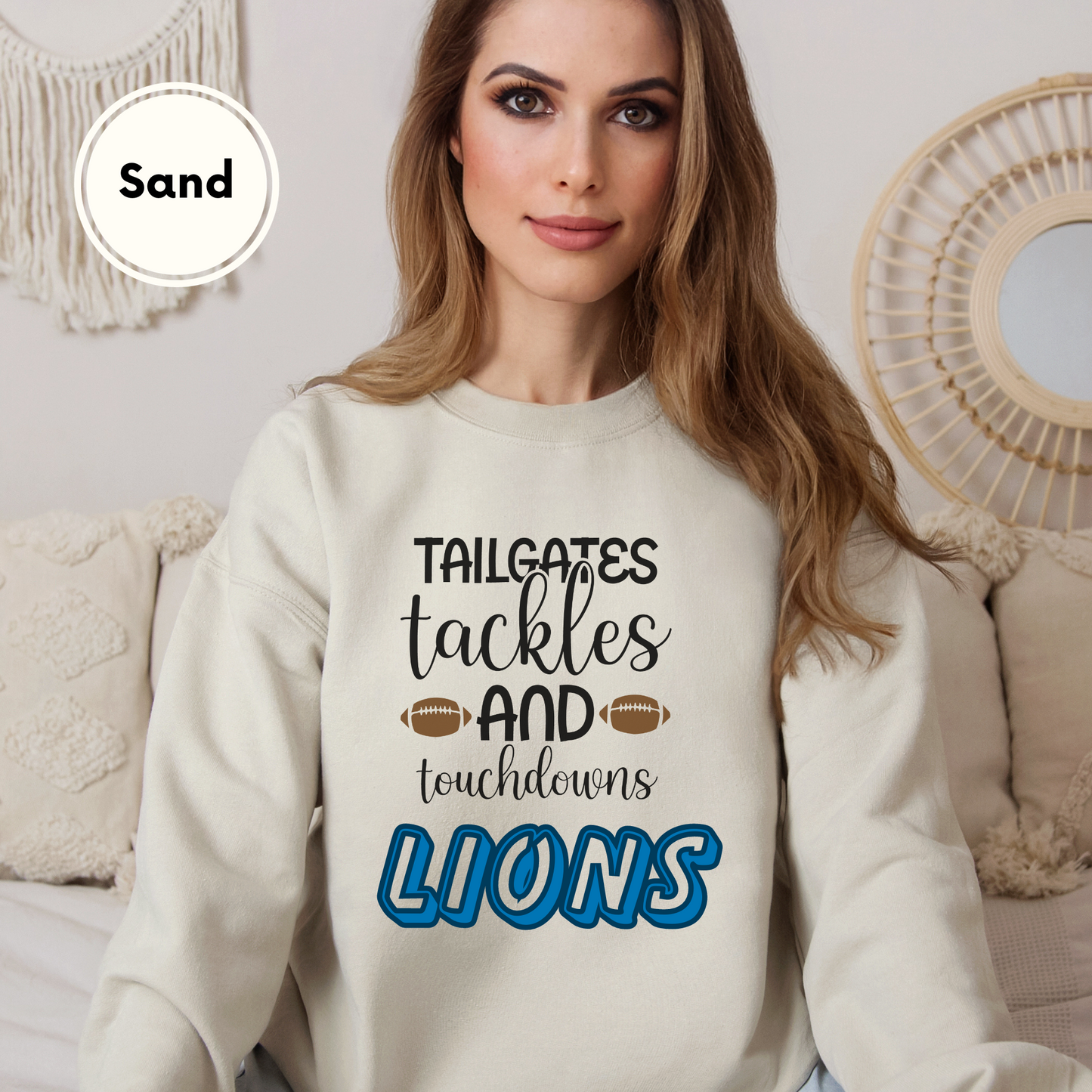 Detroit Lions Tailgate Sweatshirt