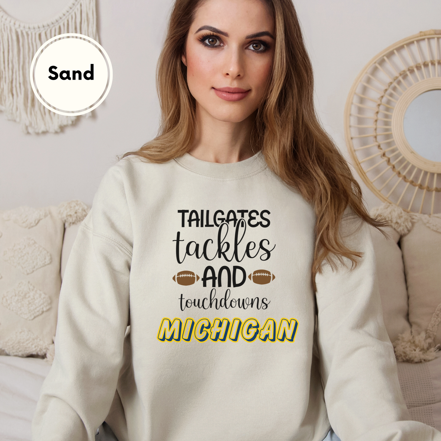 Michigan University Tailgate Sweatshirt