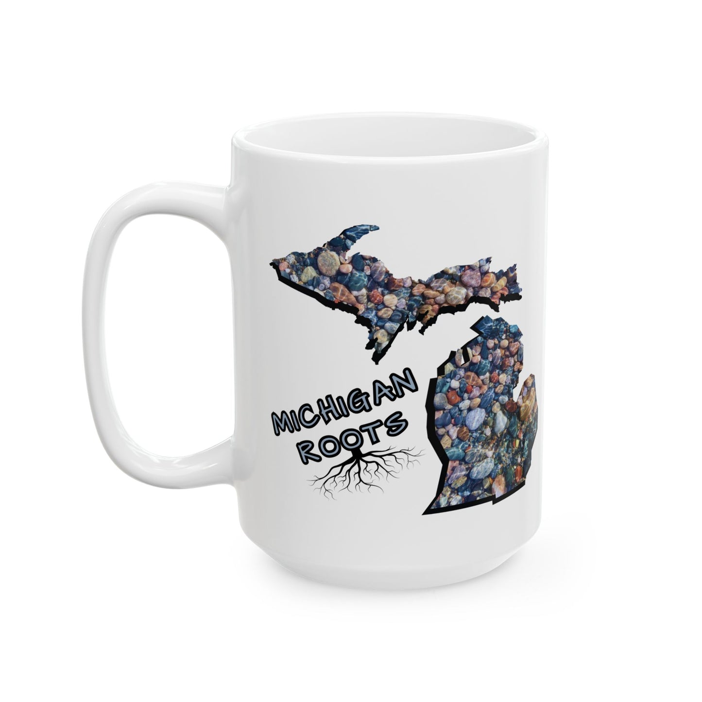 Michigan Roots Ceramic Mug, (11oz, 15oz)