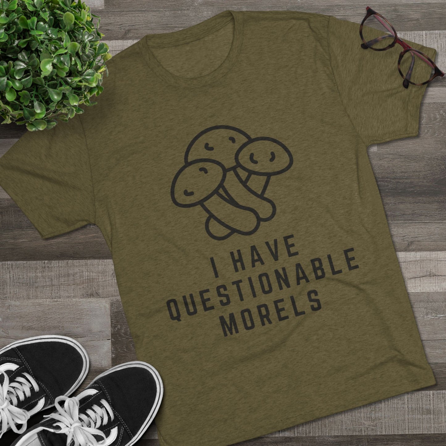 Funny Morel Mushroom Unisex Tee