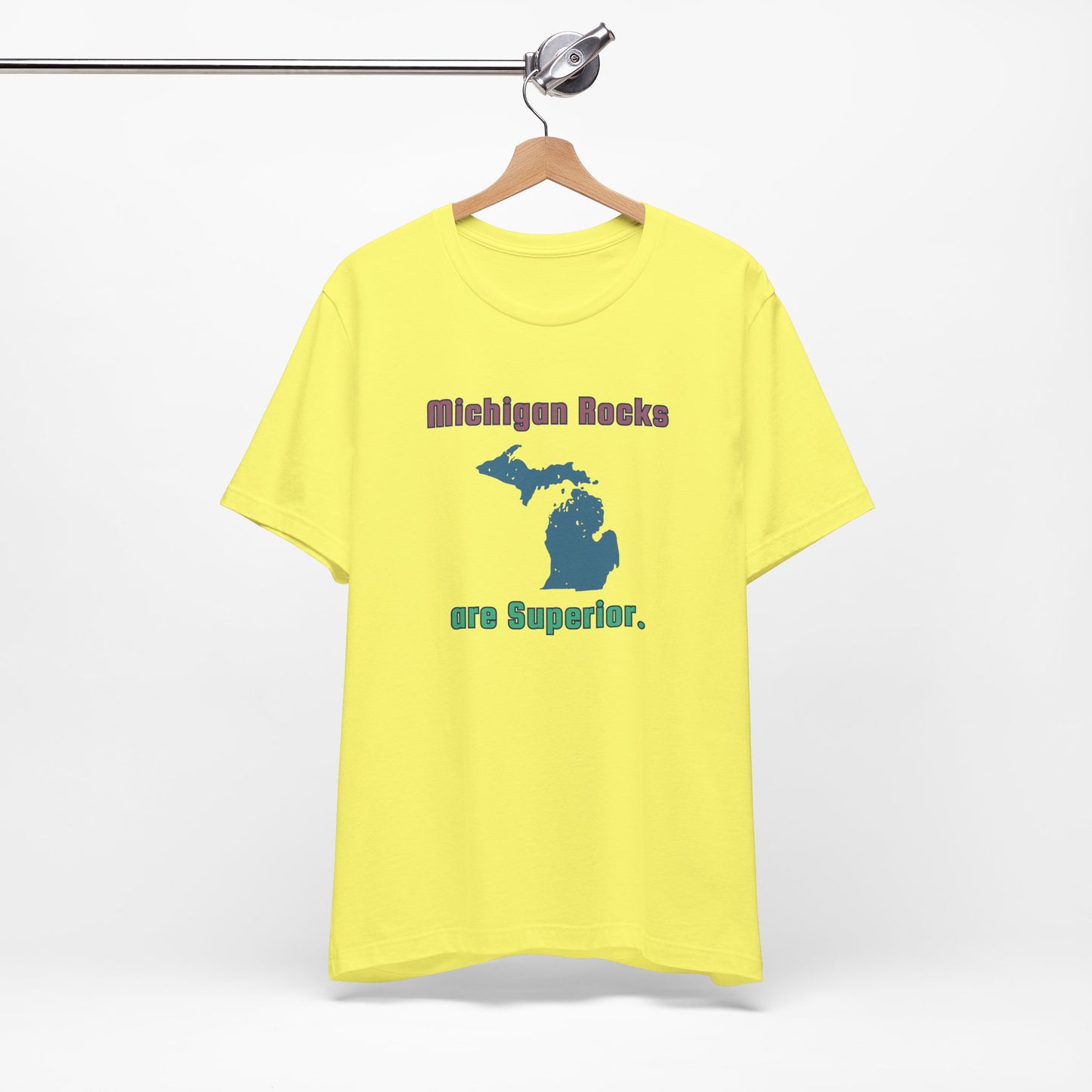 Michigan Rocks Superior Lake Unisex Shirt