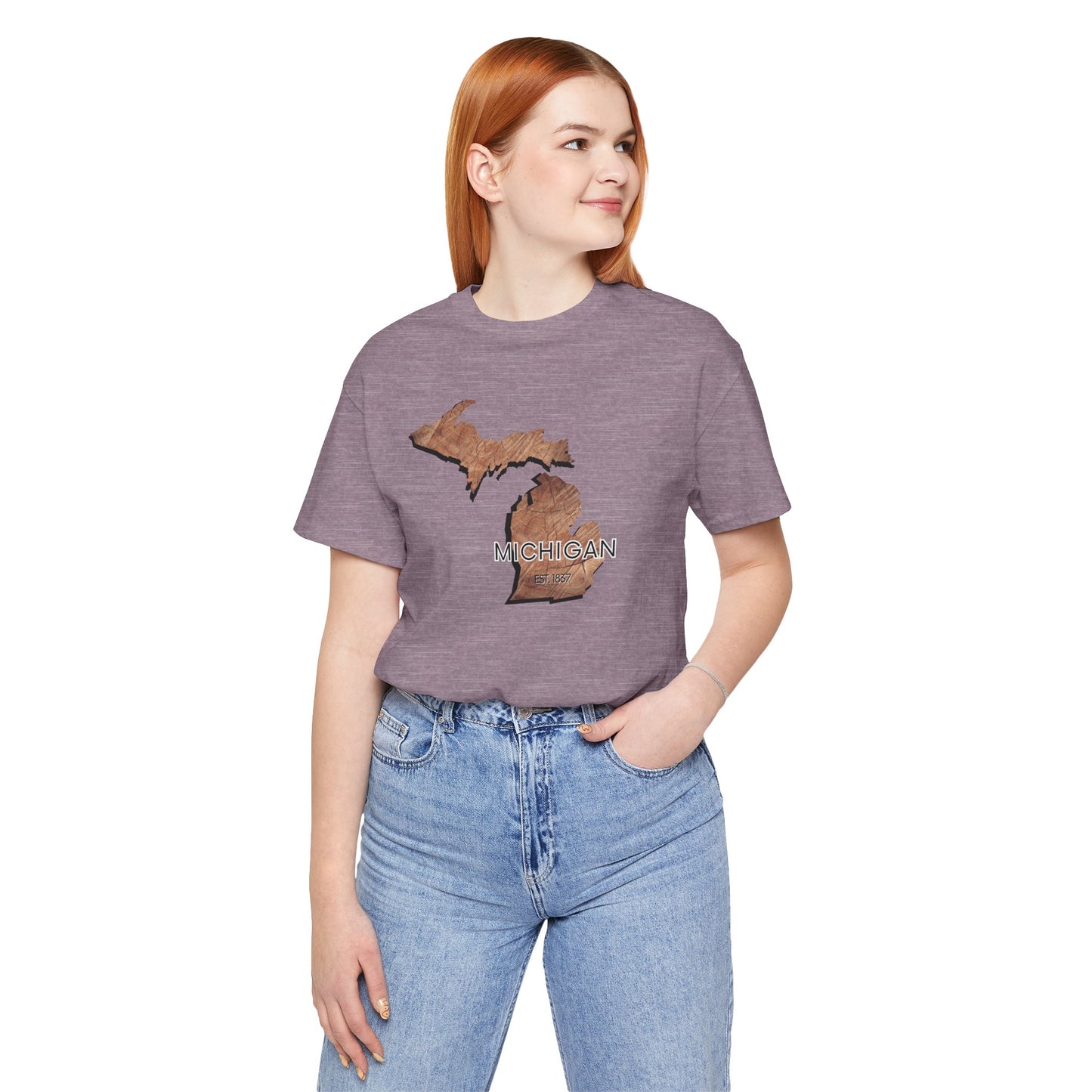 Michigan Woodland Design Unisex Tshirt