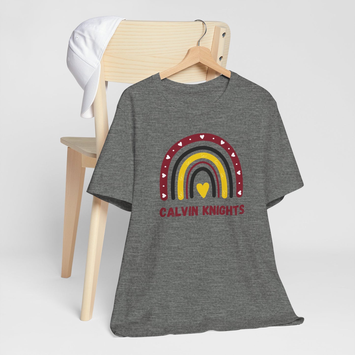 Calvin College Knights Rainbow Tshirt