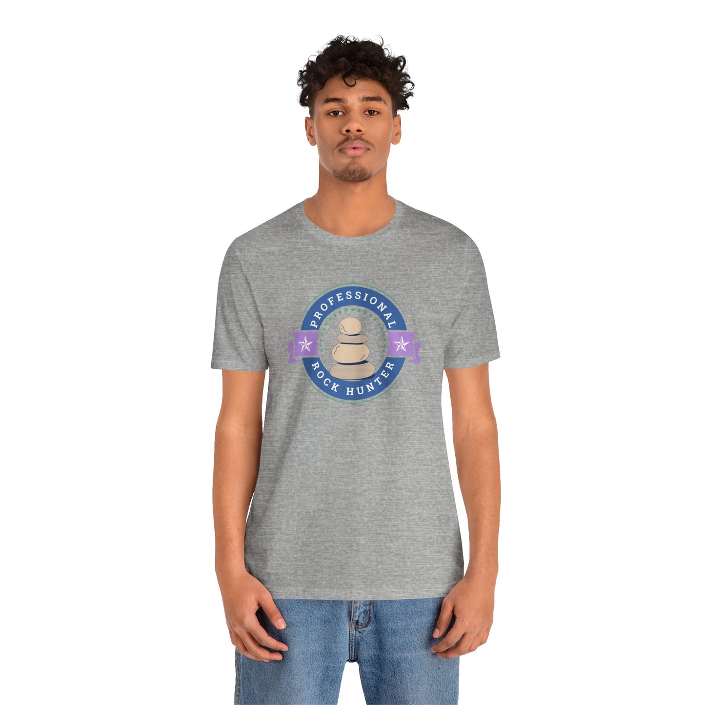 Professional Rock Hunter Purple and Blue Unisex Shirt