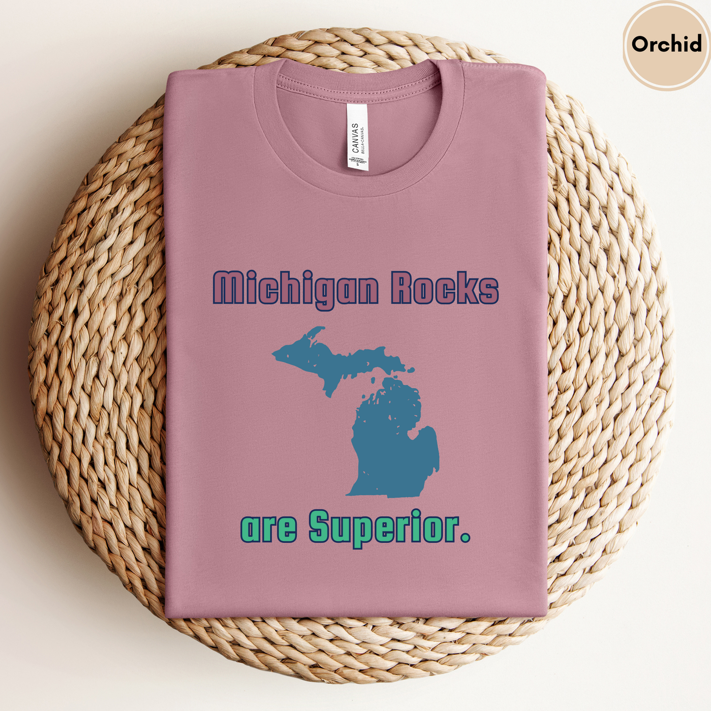 Michigan Rocks Superior Lake Unisex Shirt