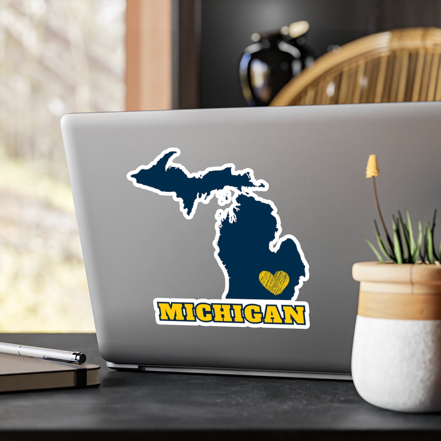 U of M LOVE Vinyl Decal Multiple Sizes for Indoors and Outdoors