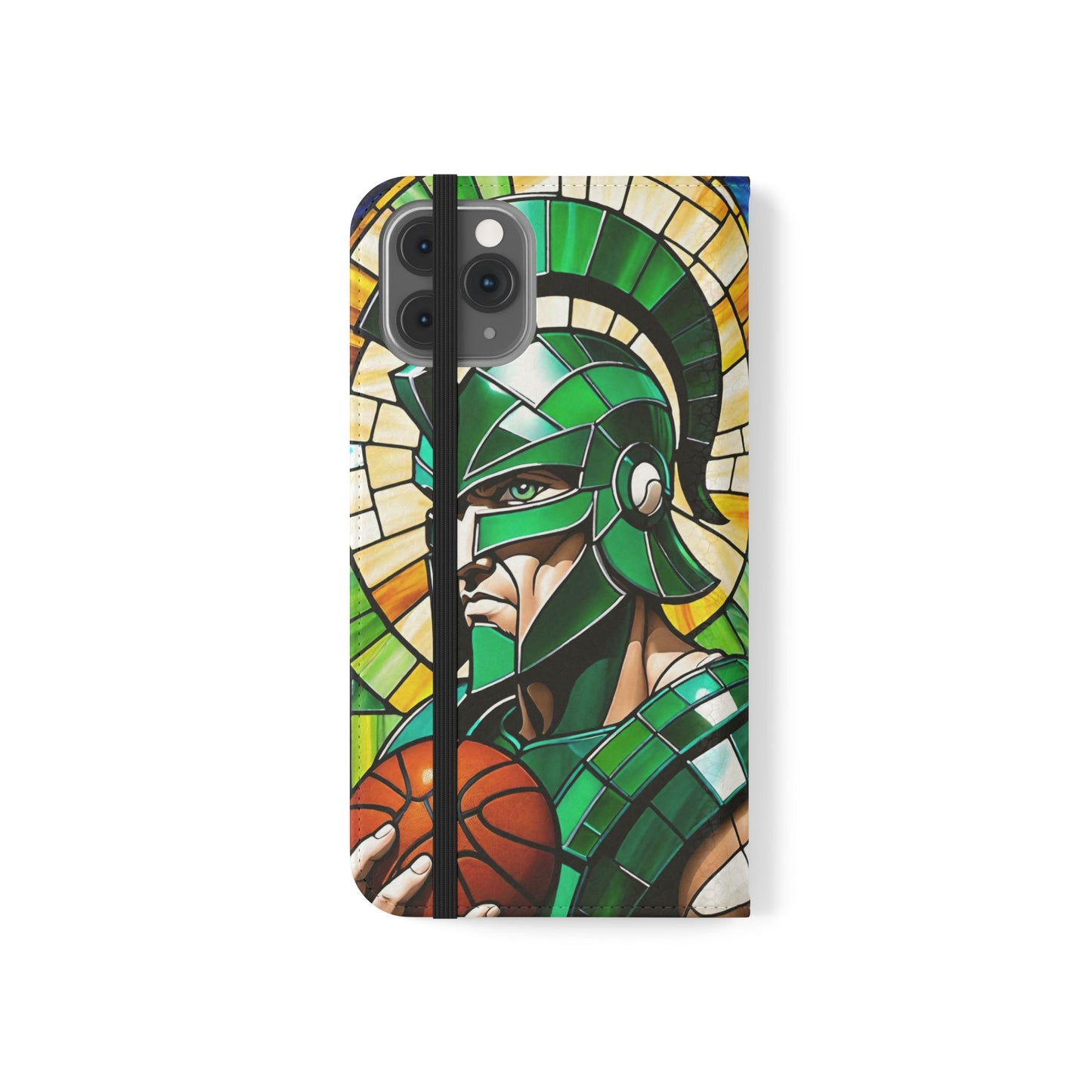 Spartan Basketball Flip Cases for Iphones and Samsung Galaxy Phones