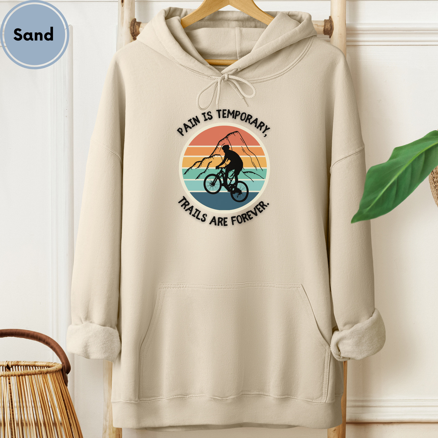 Michigan Mountain Biking Trails are Forever Unisex Hoodie