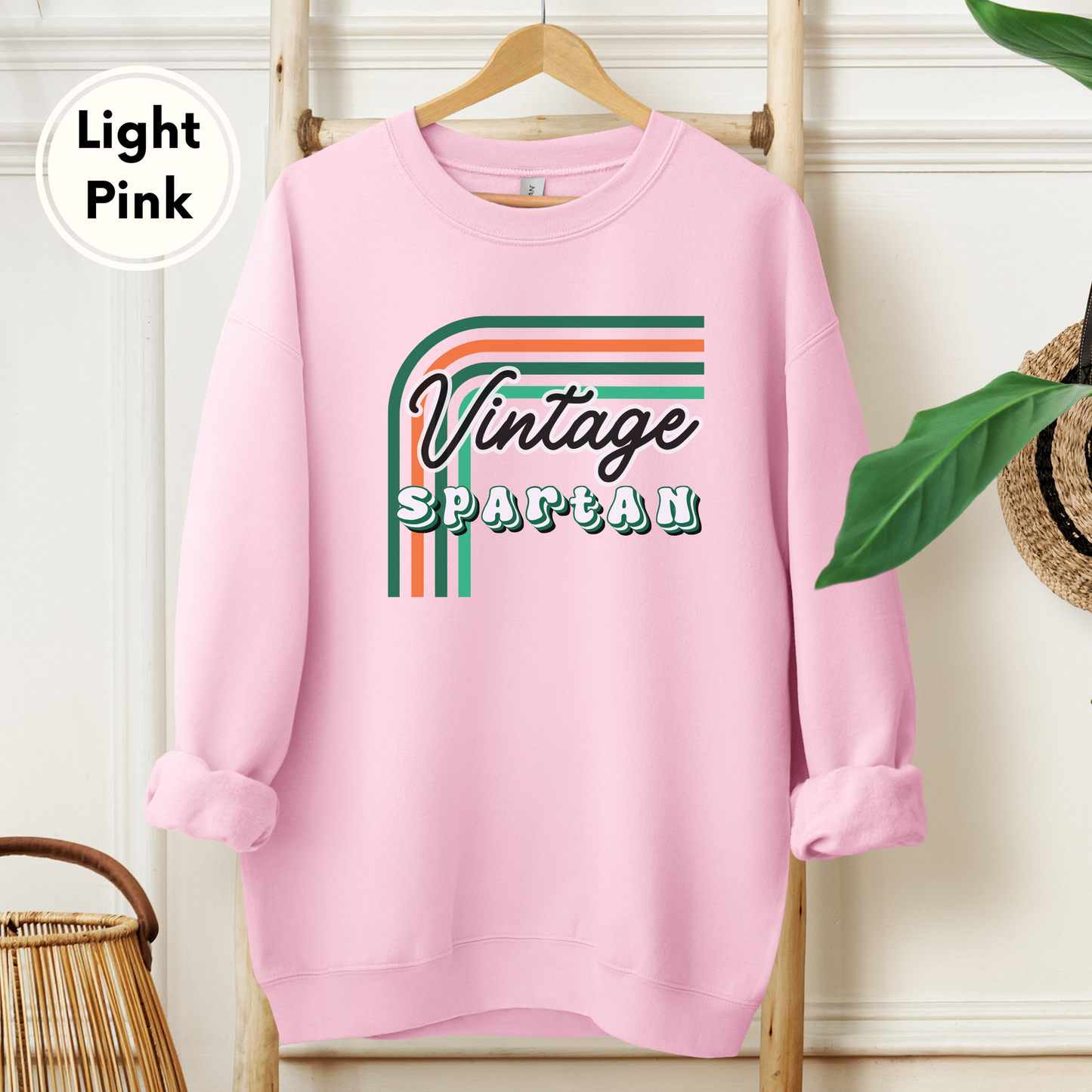 Spartan Vintage Long Sleeve Sweatshirt