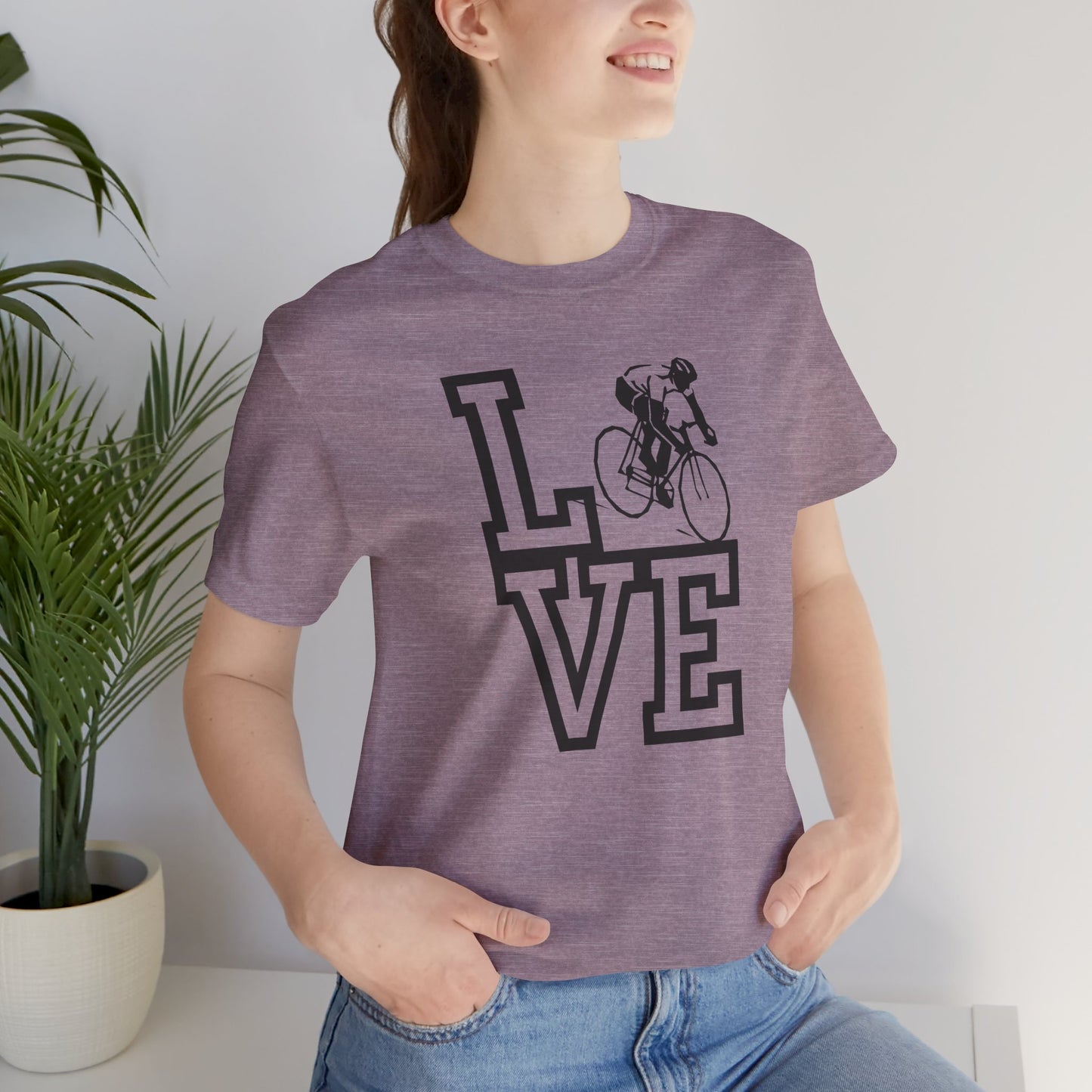 Love Road Cycling Road Biking tshirt