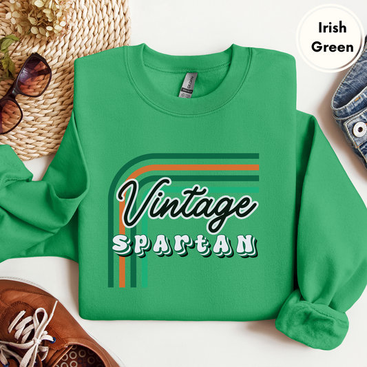 Spartan Vintage Long Sleeve Sweatshirt