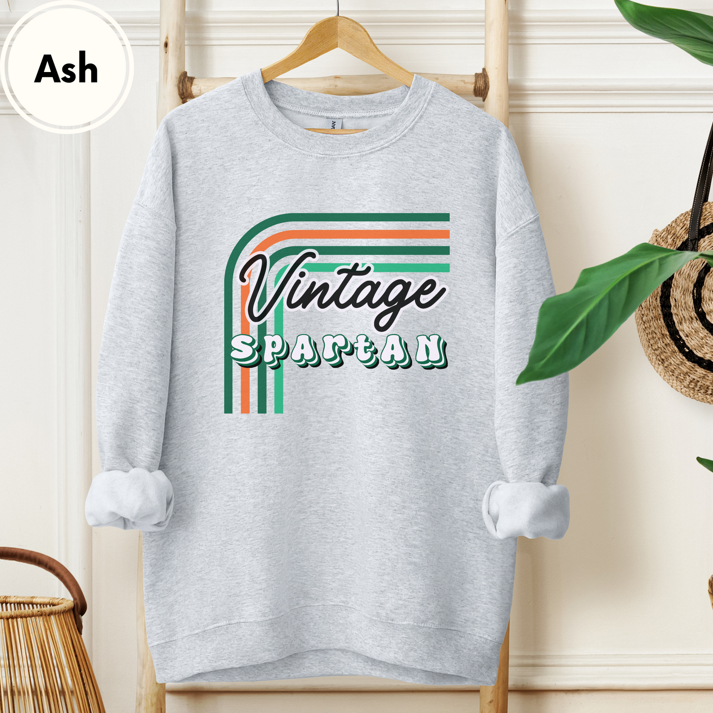 Spartan Vintage Long Sleeve Sweatshirt