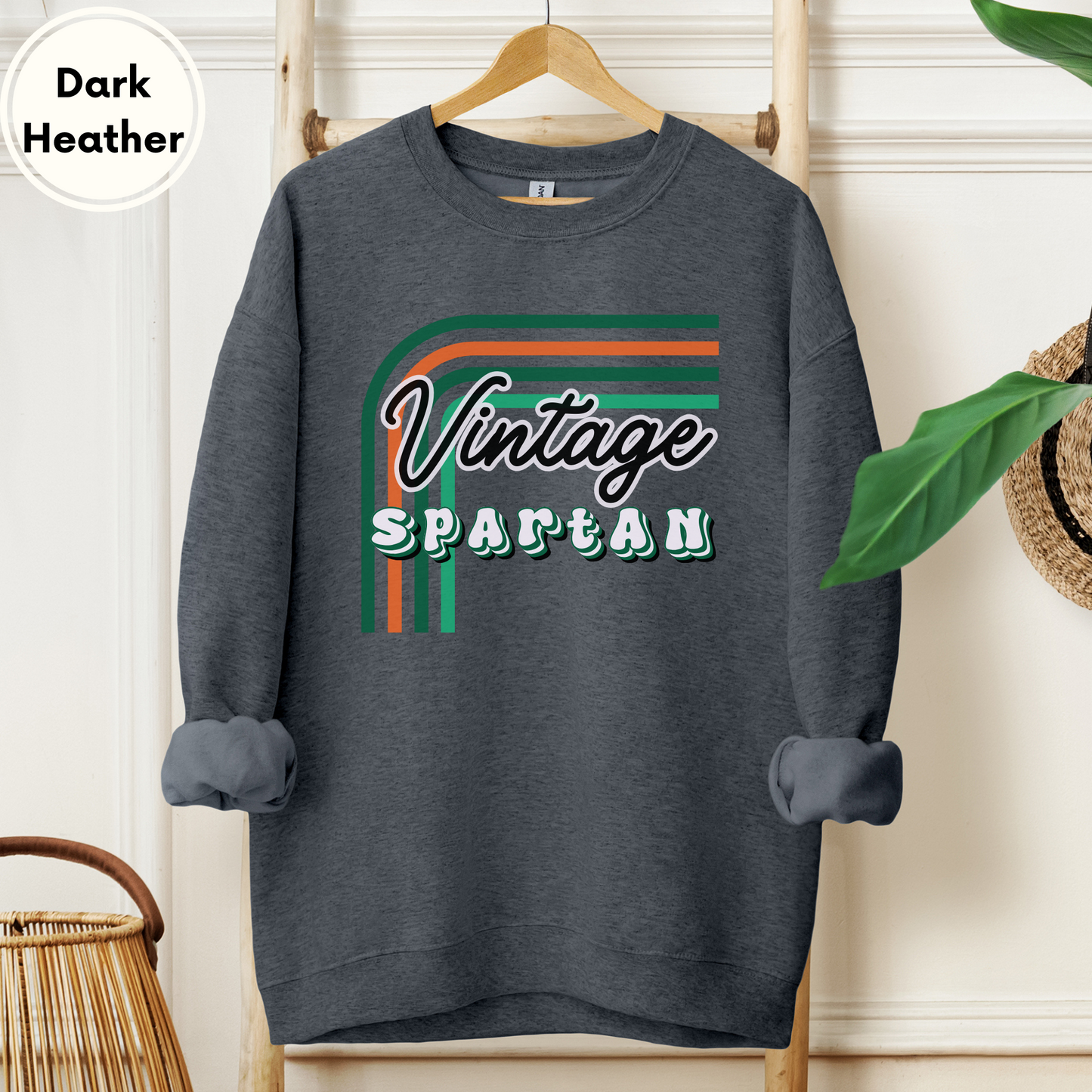 Spartan Vintage Long Sleeve Sweatshirt