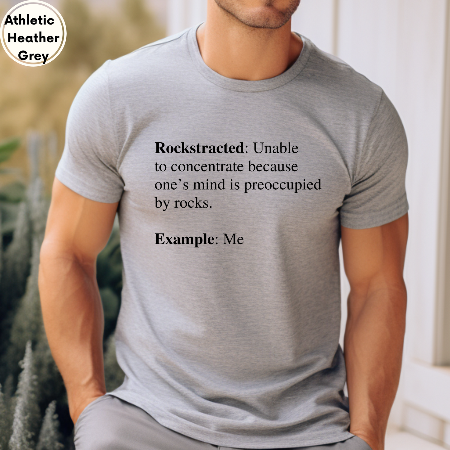 Rock Collector Rockstracted Tshirt