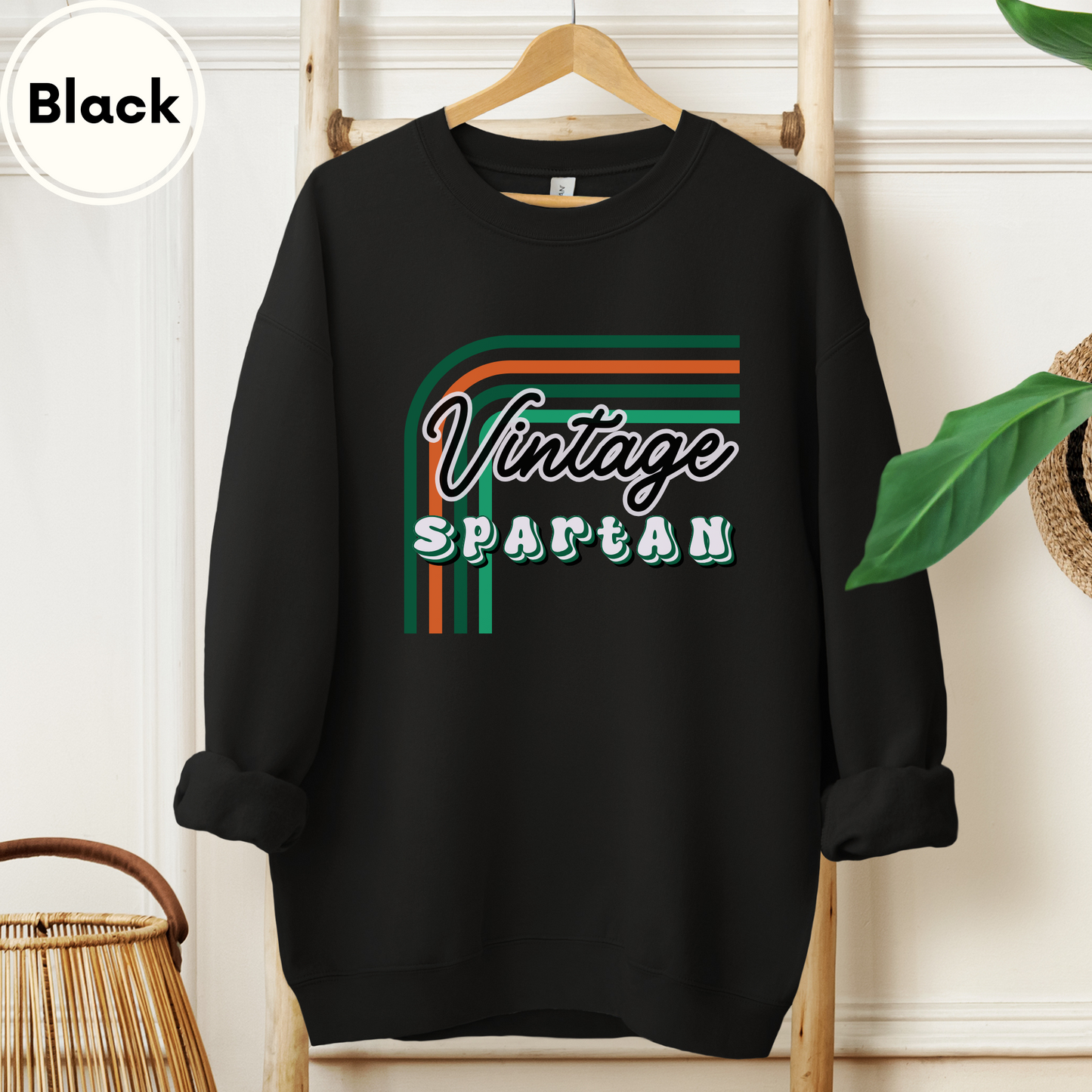 Spartan Vintage Long Sleeve Sweatshirt