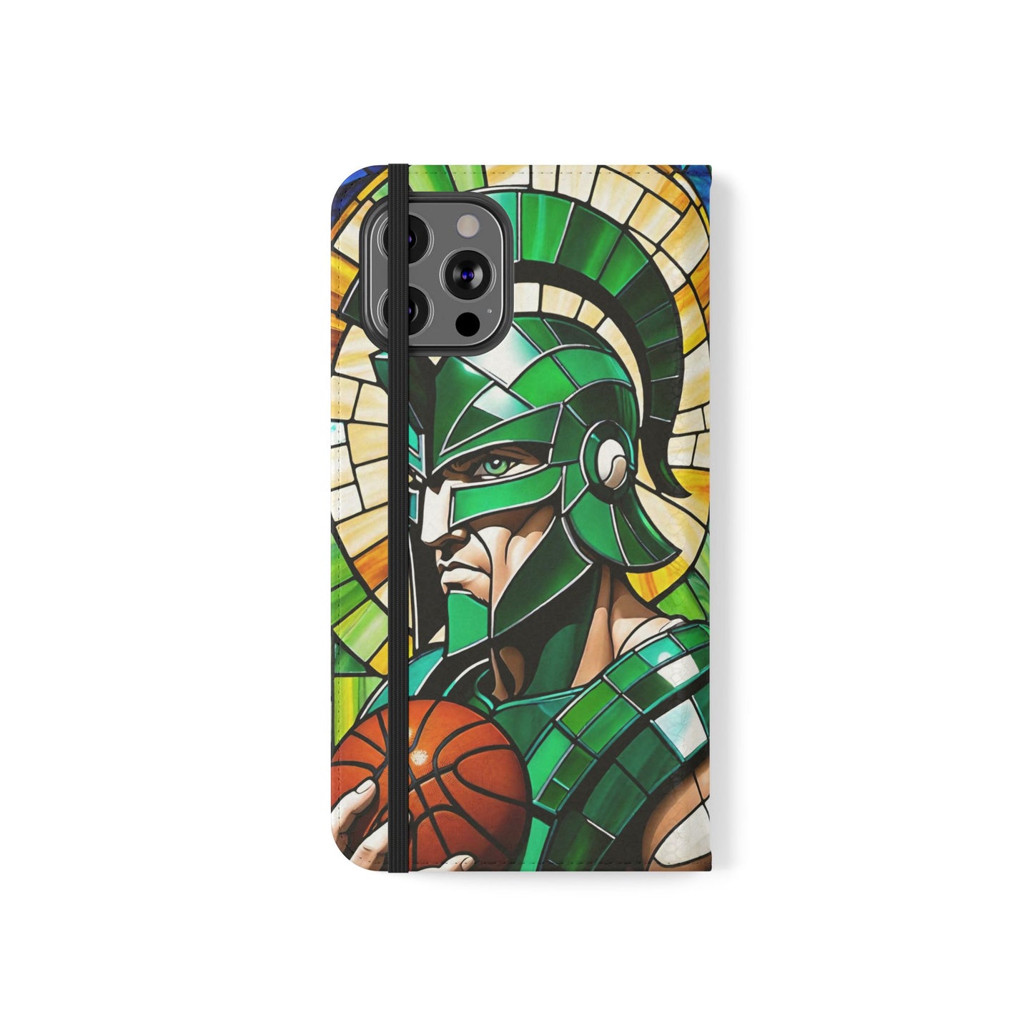 Spartan Basketball Flip Cases for Iphones and Samsung Galaxy Phones